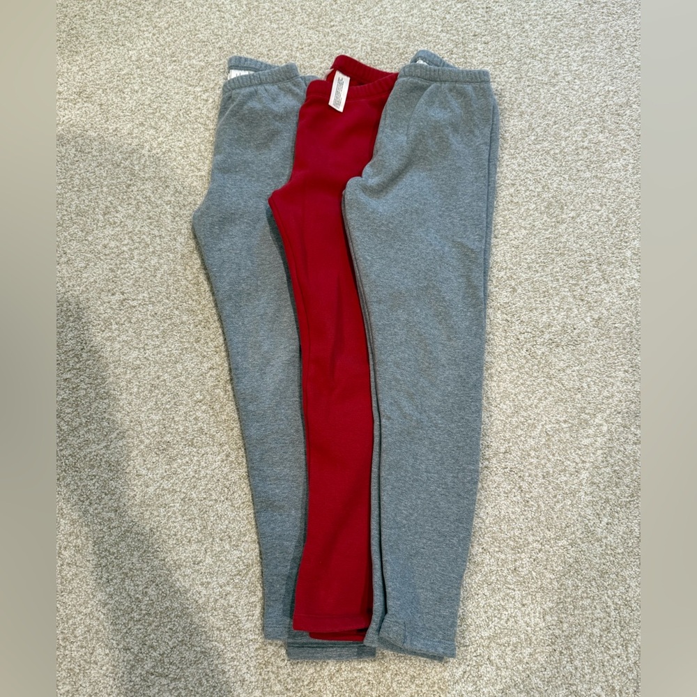 Set of 3 Fleece Leggings